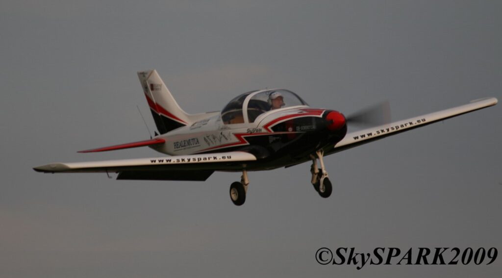 SkySpark first flight