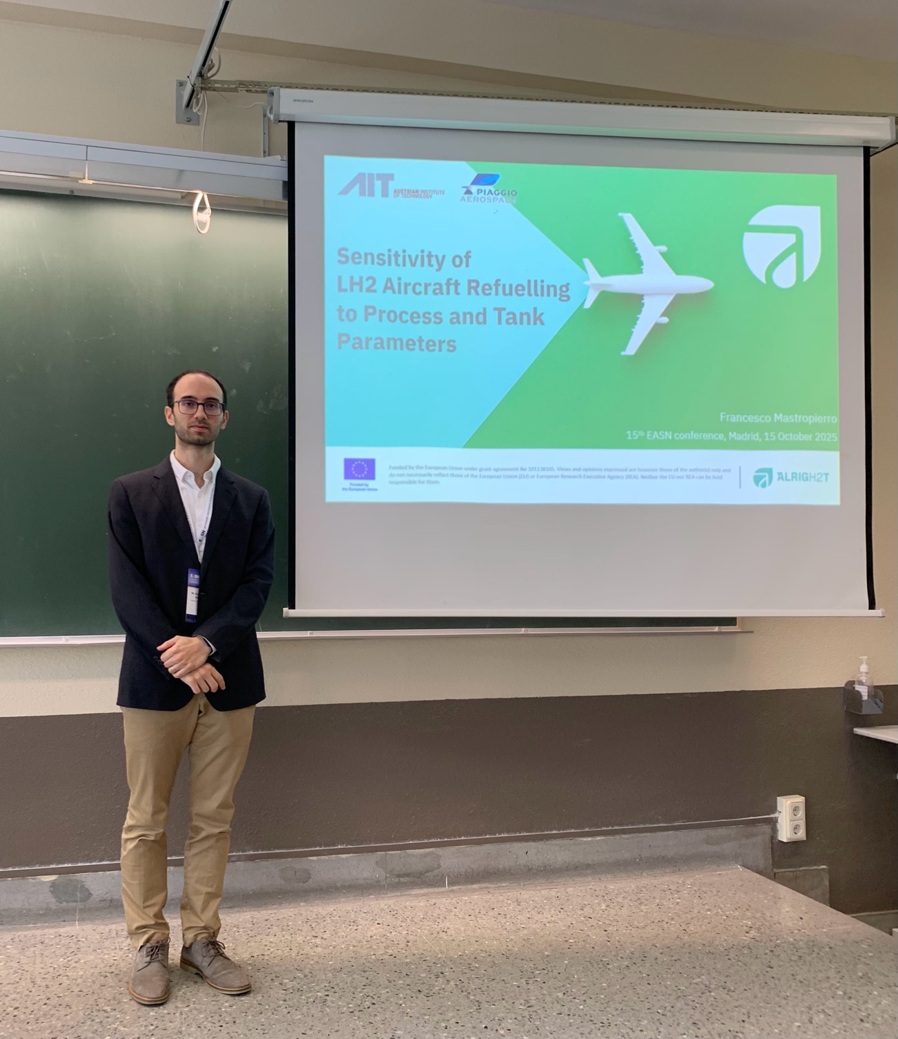 Francesco Mastropierro at EASN Conference