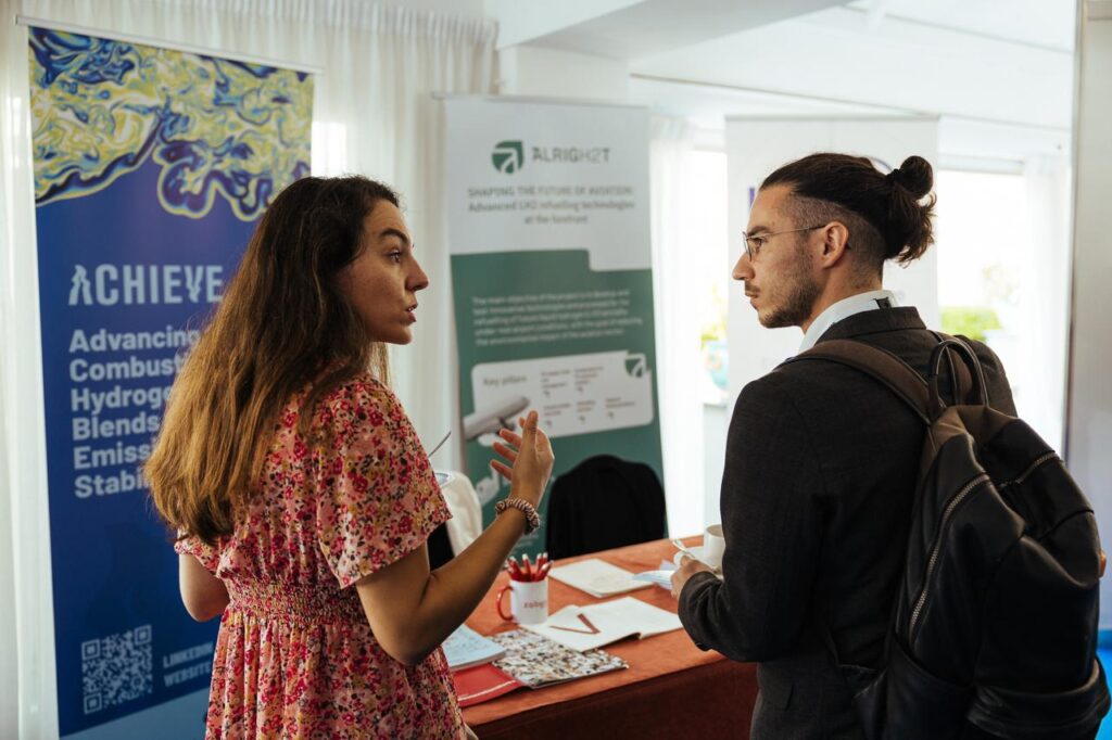 ALRIGH2T stand at EFCH2 Conference